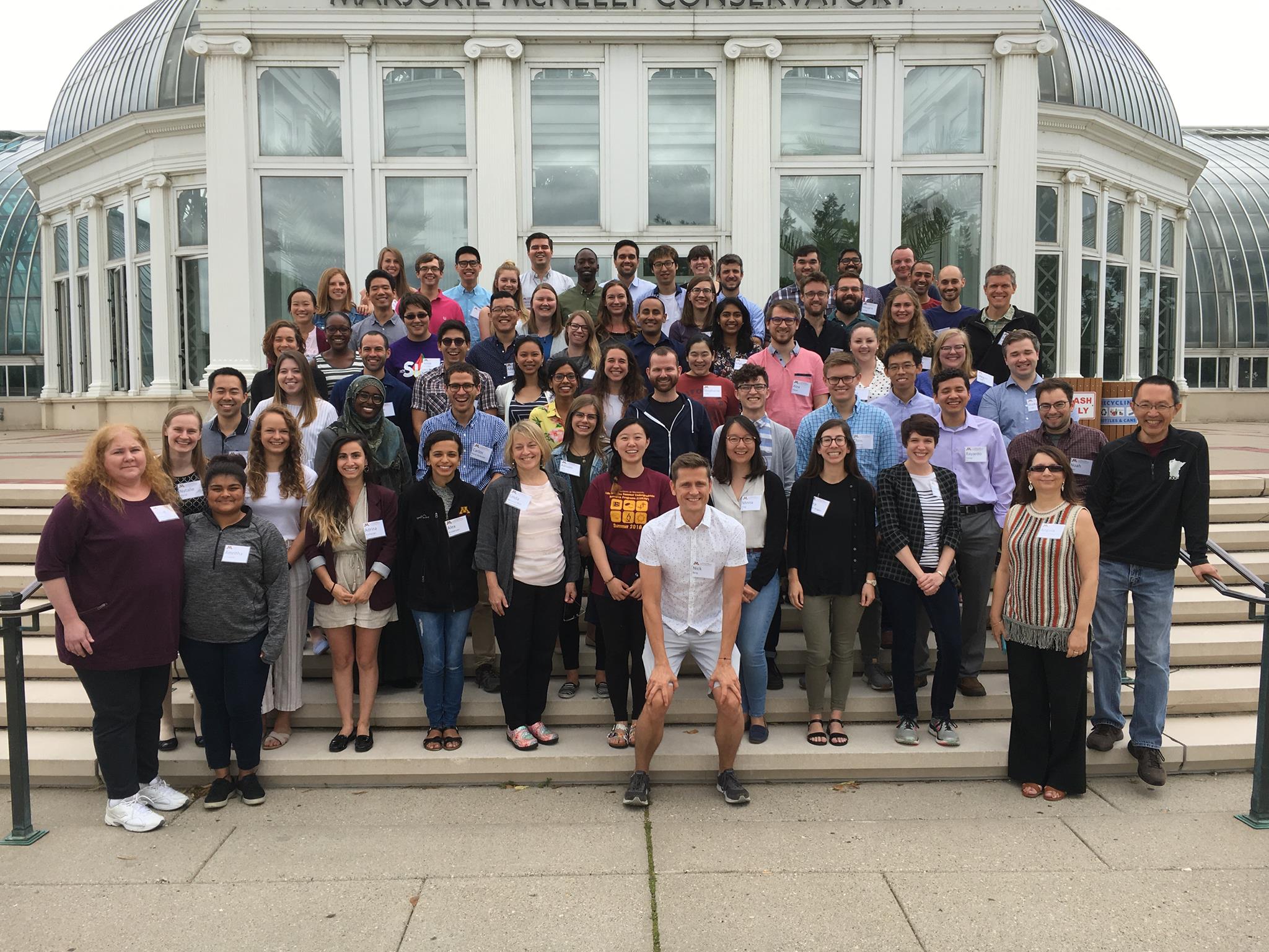 Group picture of UMN Medical Scientist Training Program 2018 retreat attendees