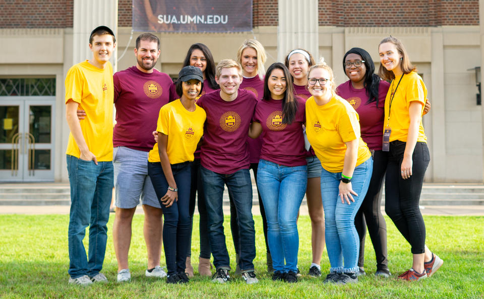 Group of University of Minnesota students