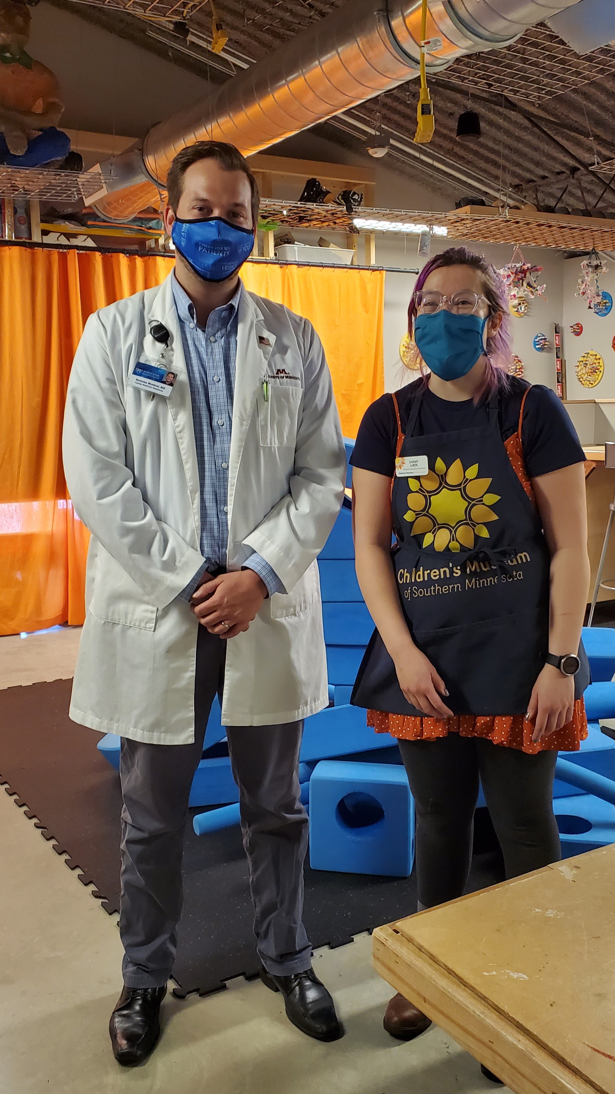 Mankato Family Medicine Residency Program residents can get experience at the local children's museum