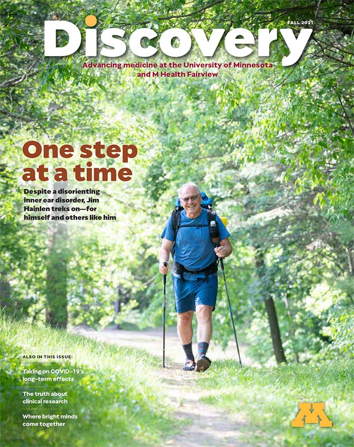 Cover of the Fall 2021 issue of Discovery