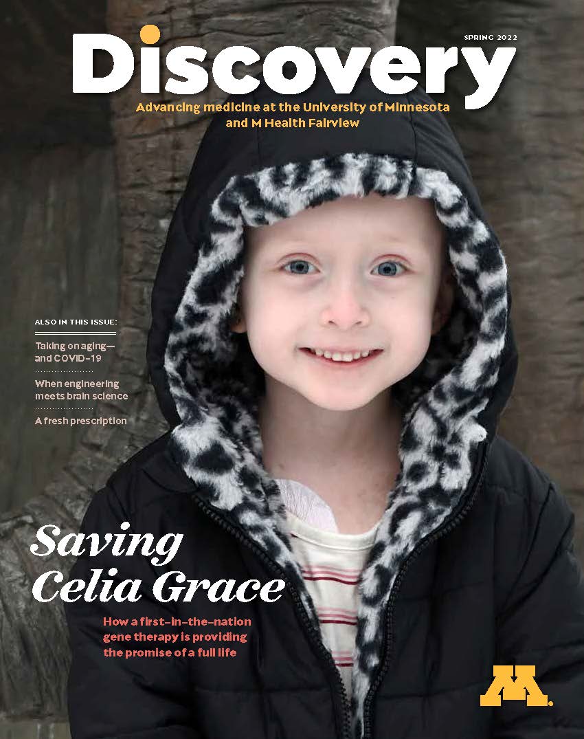 Cover of the Spring 2022 Discovery magazine.