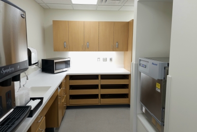 Medical Supply and cleaning room