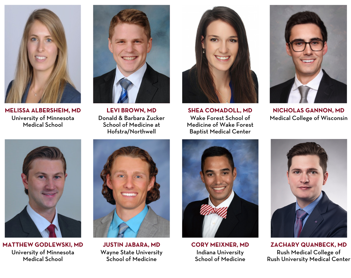Orthopedic Surgery Resident Class of 2024