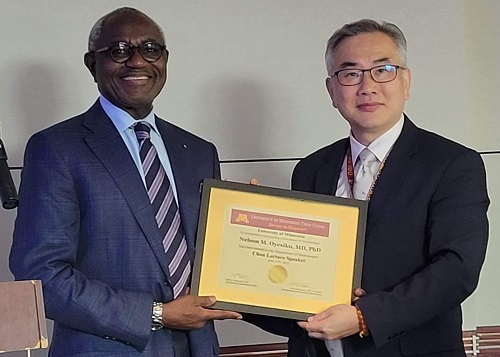 Drs. Nelson Oyesiu and Clark C. Chen