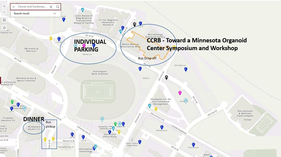 CCRB Parking Map