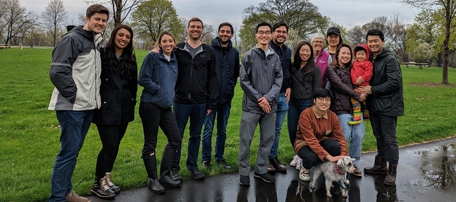 Chen Lab members as a group.
