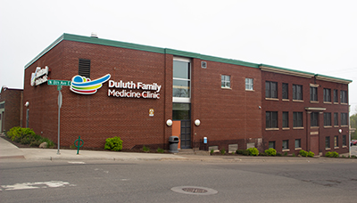 Duluth Family Medicine Clinic exterior of the building