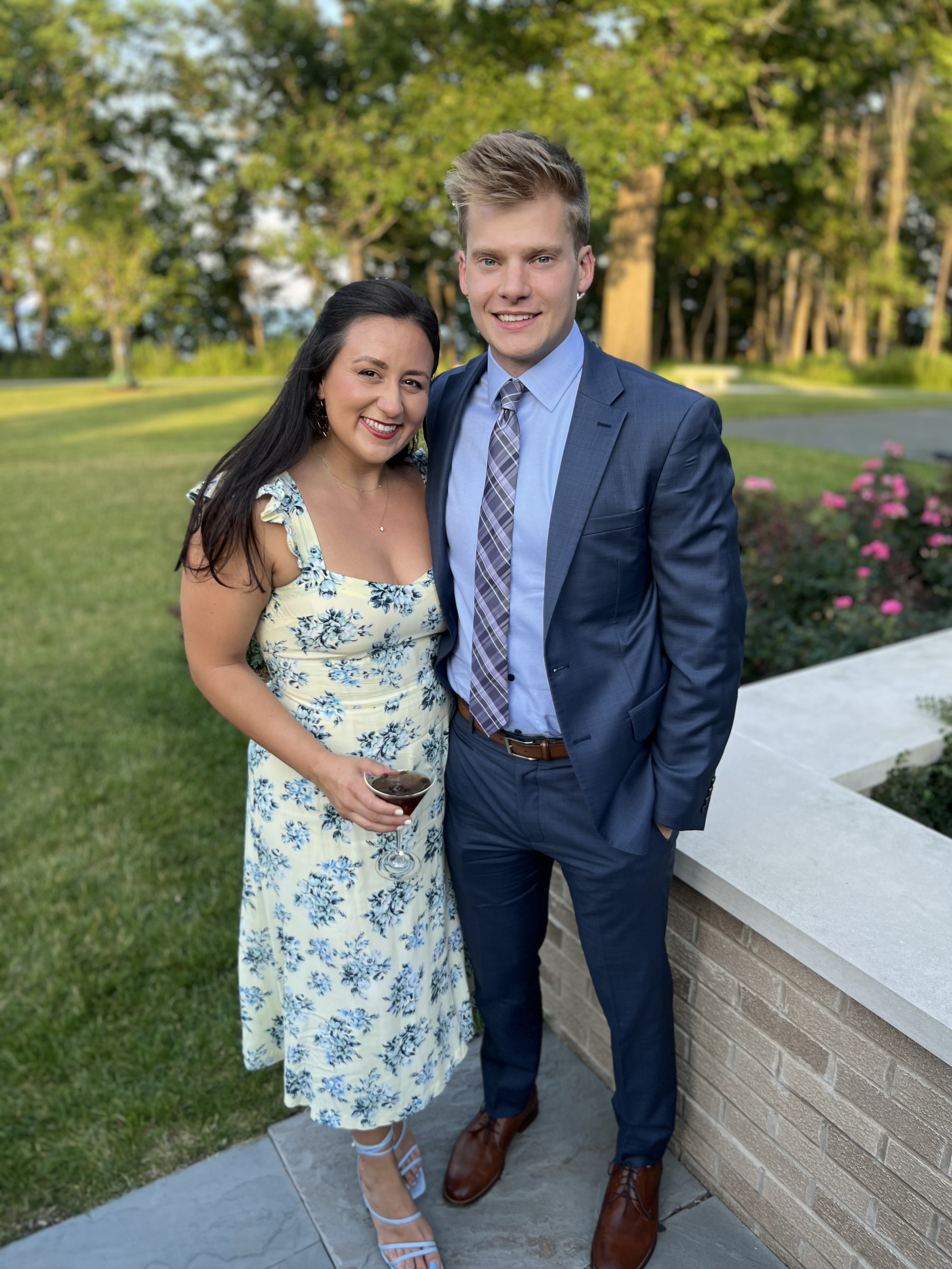 Stephanie Dybicz and her husband