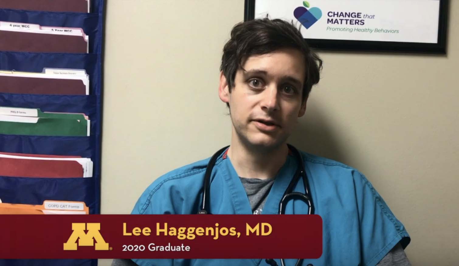 Lee Haggenjos, MD, North Memorial Family Medicine Residency Program alum