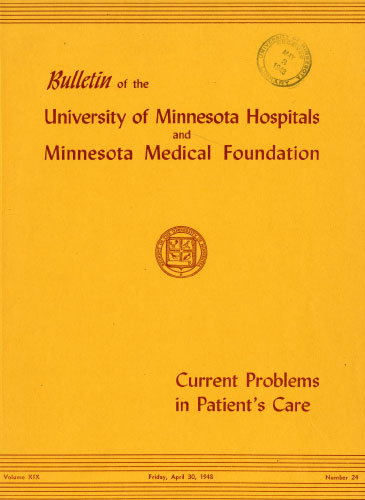 Medical Bulletin 1948 Cover