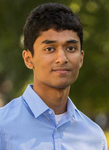 Portrait of student rajiv Dharnipragada
