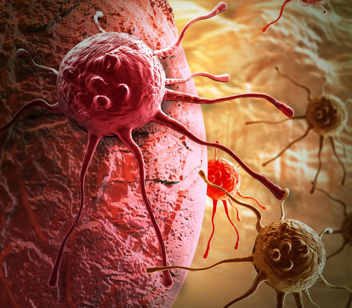 cancer cell illustration