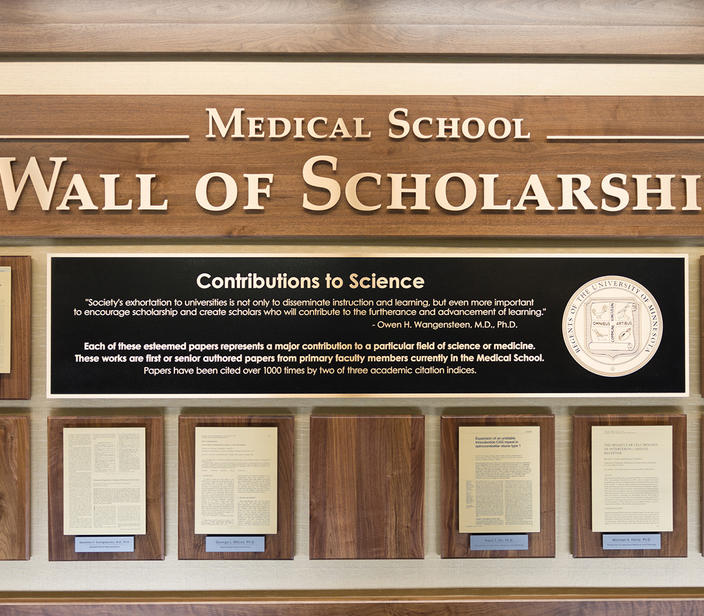 wall of scholarship