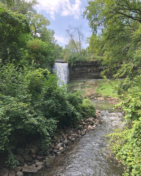 Minnesota waterfall