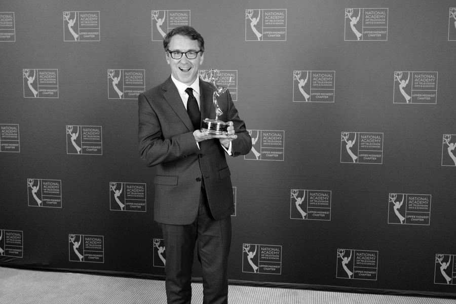 Dr. Jon Hallberg with Regional Emmy 2021
