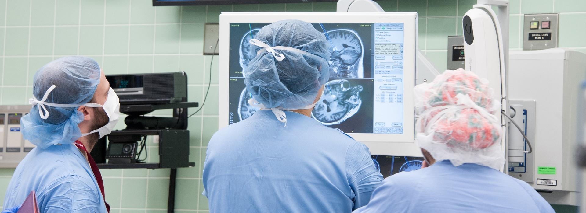 Viewing images in the OR
