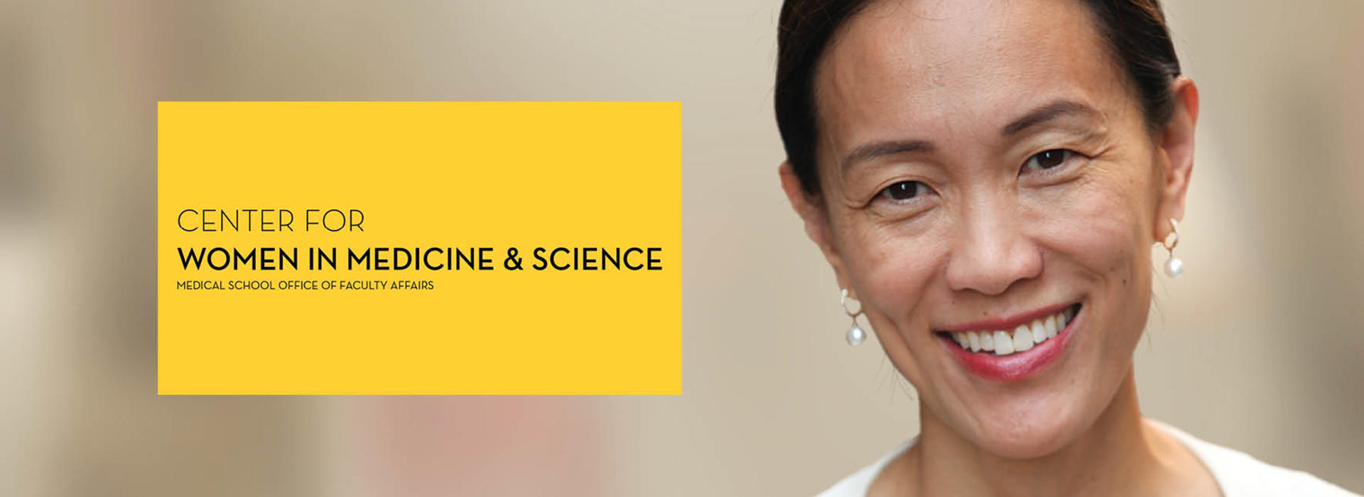 Dr. Esther Choo and Center for Women in Medicine and Science