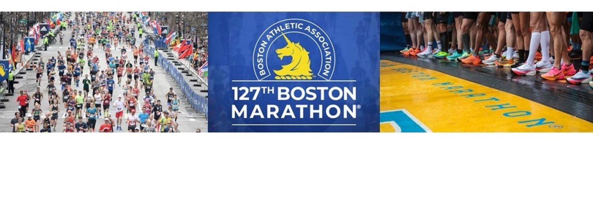 2023 Boston Marathon Collage