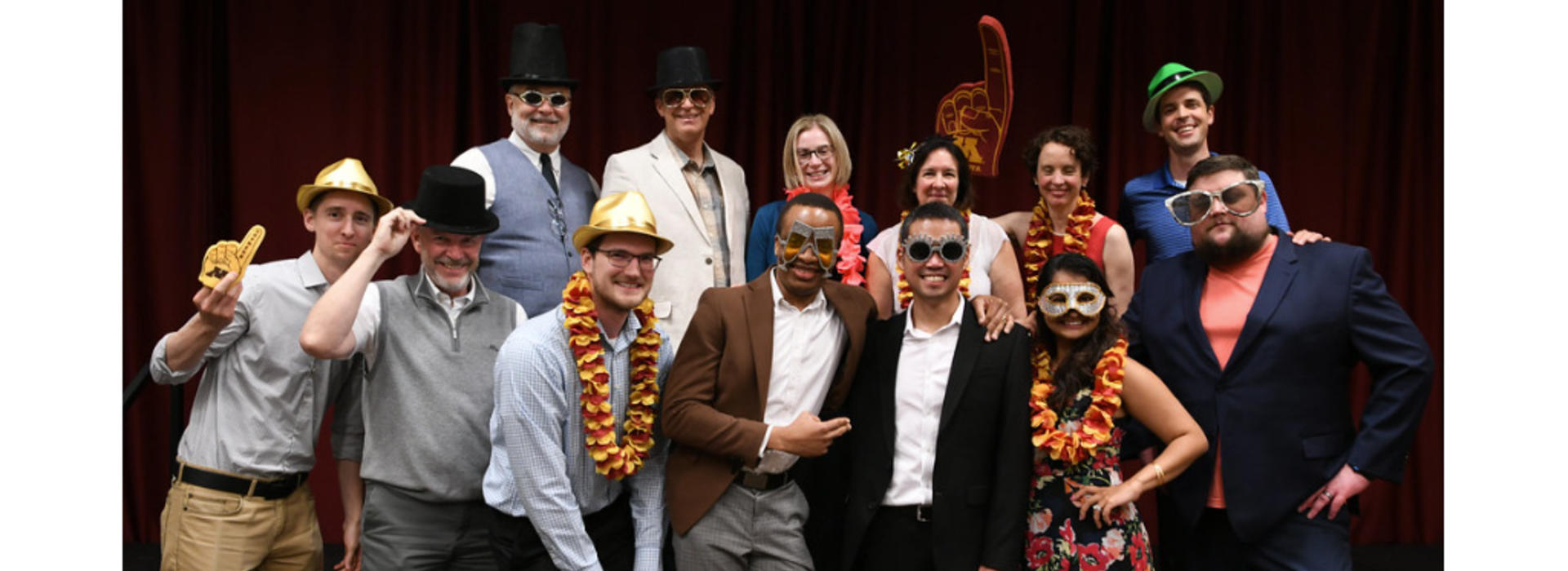 2022 commencement photo of St. Cloud family medicine residents and faculty