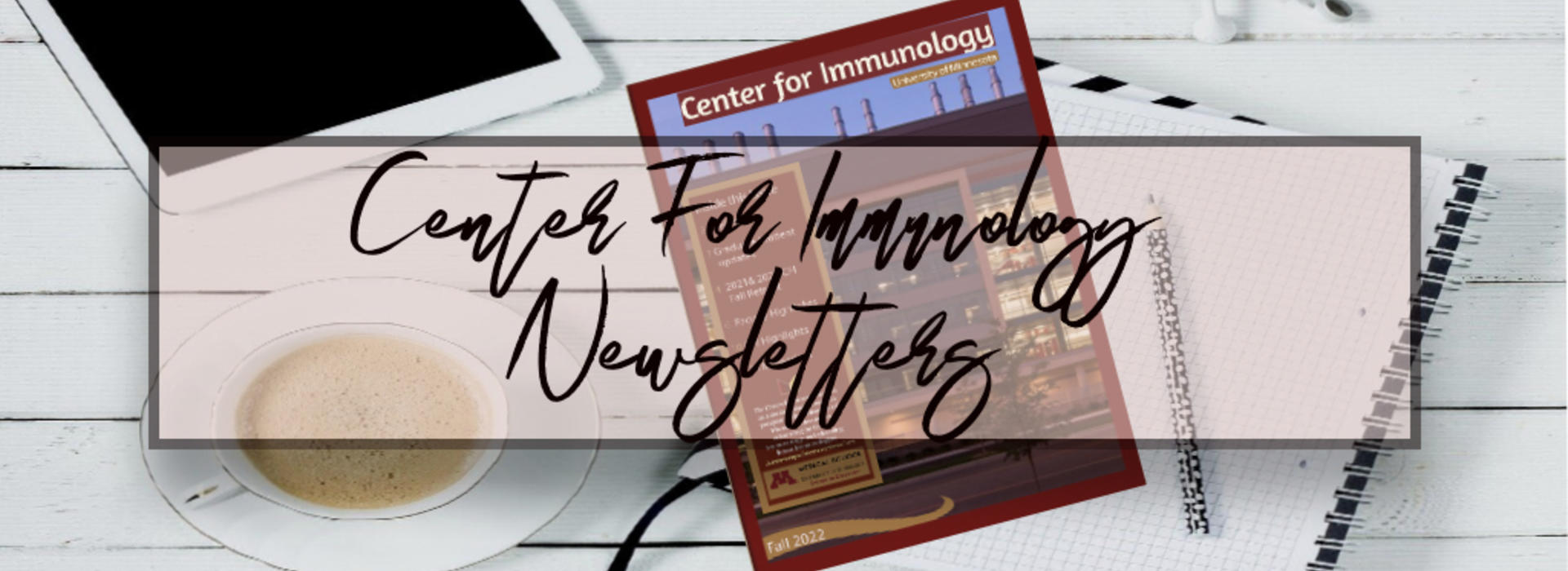 immunology chi newsletter header