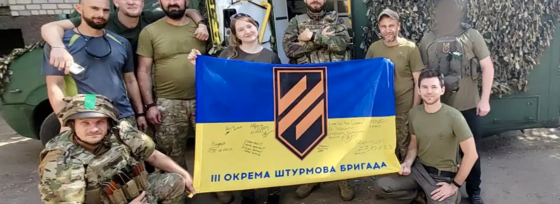Soldiers in Ukraine.