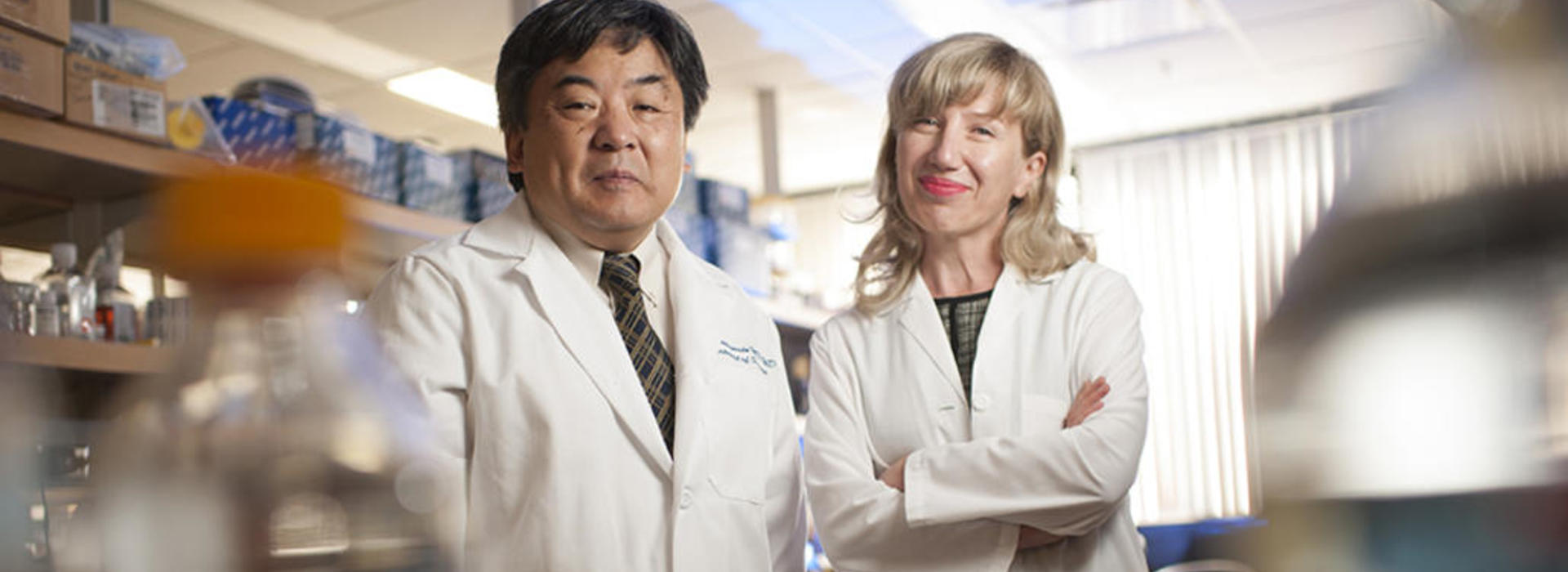 Masato Yamamoto, M.D., Ph.D. and Julia Davydova, M.D., Ph.D.