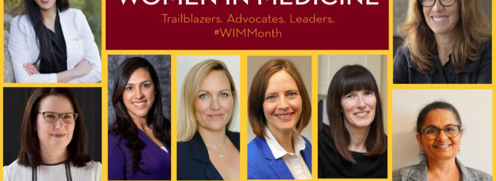 Women in Medicine Month Collage