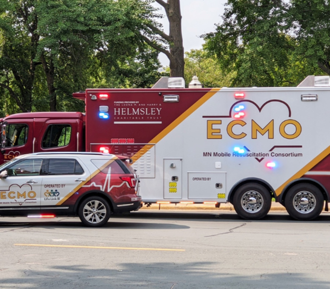 ECMO Truck and ECMO Responder Vehicle
