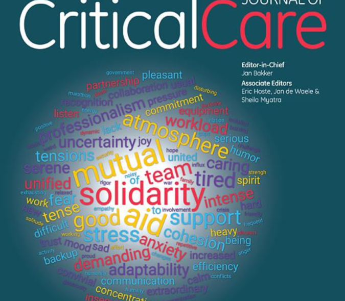 Journal of Critical Care cover page
