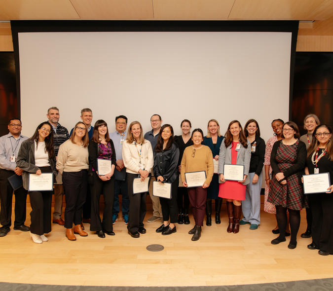 Department of Pediatrics faculty receiving awards