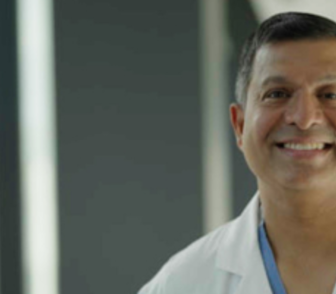 Doctor smiling 