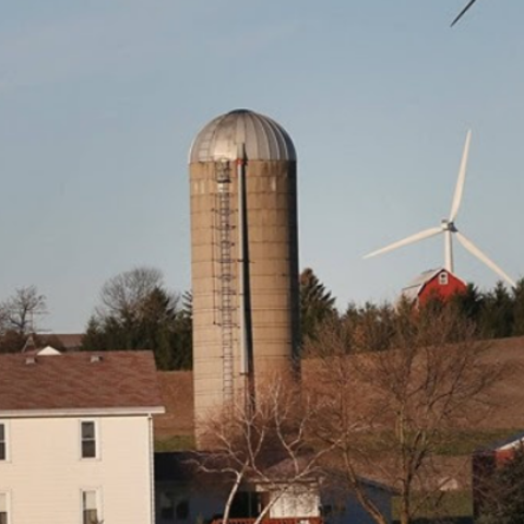 MIDDLETON, WI - NOVEMBER 19: Wind turbines rise up above farmland on the outskirts of the state capital on November 19, 2013 near Middleton, Wisconsin. A