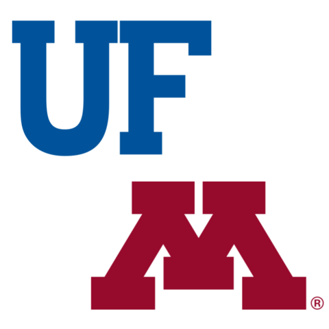 University of Florida and University of Minnesota logos