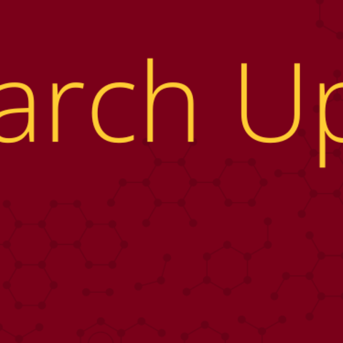 Banner that reads "Research Update"