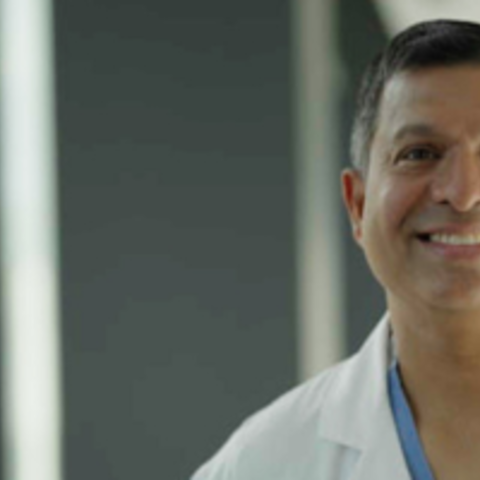 Doctor smiling 