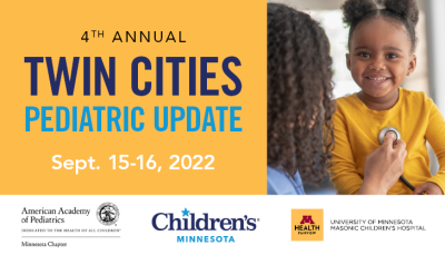 Twin Cities Pediatric Update Flyer